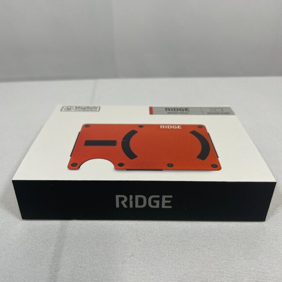 Ridge Wallet RFID Blocking for MagSafe Basecamp Orange - Picture 2 of 5